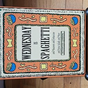 Wednesday is Spaghetti Cookbook Brand New